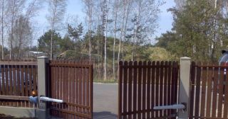 Купить распашные ворота из штакетника Армавир, цена от 2717 руб.